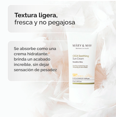 VEGAN CICA SOOTHING SUN CREAM SPF50+ PA++++